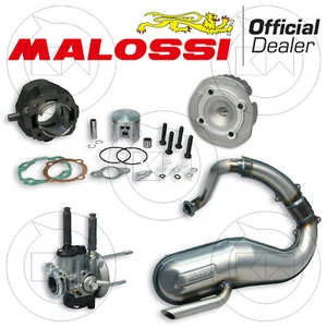 MALOSSI KIT MODIFICA 102cc MARMITTA CILINDRO TESTA CARBURATORE 19 PIAGGIO APE 50 - Imagen 1 de 5