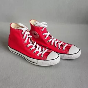 Converse Chuck Taylor All Star rot Hi Tops Herren 8,5 Damen 10,5 - Bild 1 von 10