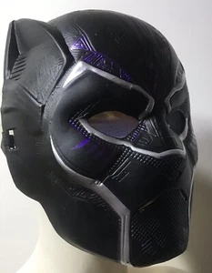 Black Panther Battle Mask Marvel 2018 Rubies Child Halloween Costume Accessory - Picture 1 of 12