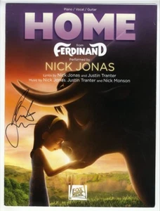 CARTOON Noten HANDSIGNIERT NICK JONAS 2017 Ferdinand - Bild 1 von 2