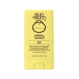 Kids SPF 50 Clear Face Stick Sunscreen | Broad Spectrum Sunblock with Vitamin E - Picture 1 of 12