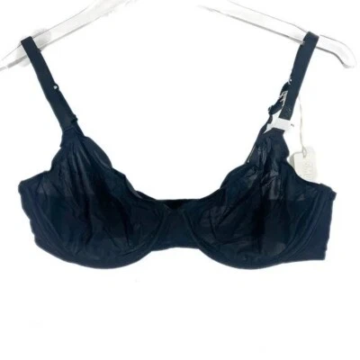 Новый с Ярлыками Aerie SMOOTHEZ без подкладки полный охват бюстгальтер на косточках черный размер 36C новый - Изображение 1 из 4