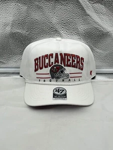 Tampa Bay Buccaneers NFL '47 White Script Hitch Rope Snapback Adjustable Hat - Picture 1 of 5