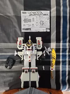 1994 Bandai Mighty Morphin Power Rangers White Tigerzord 11" Megazord MMRP - Picture 1 of 9