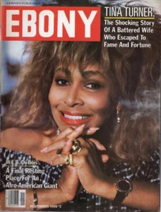 Vintage EBONY magazine November 1986 Tina Turner Herschel Iman Kool Gang Du Bois - Bild 1 von 3