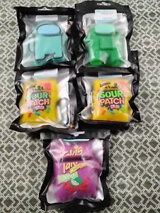 Apple AirPods Gen 1 + 2 Schwere Silikonhüllen (Kinder Leckereien) mit Clip, 5 Stück #2-5 - Bild 1 von 4