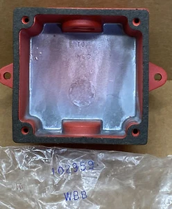 NOS Cooper Wheelock  Fire Alarm  Metal￼ Electrical Box 102959 WBB NEW - Imagen 1 de 6