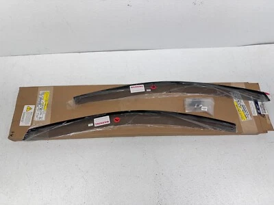 New 22-25 Hyundai Tucson Santa Cruz Tucson Front Door Visors Air Deflectors OEM - Image 1 of 4
