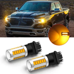 Para Dodge Ram 1500 2500 3500 3000K Amber 5630 SMD Luz de señal de giro LED brillante - Imagen 1 de 10
