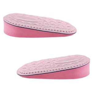 2Pairs Heightening Insoles Cushions For Sneakers Invisible Soft Pink - Imagen 1 de 12
