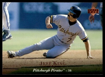 1995 Upper Deck #384 Jeff King Pittsburgh Pirates - Image 1 of 2