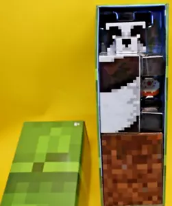 Mattel Minecraft Diamond Level Panda Figure - Picture 1 of 2