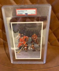 1963-64 Toronto Star Hockey Gordie Howe PSA 5 - Picture 1 of 2