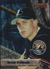 1994 Bowman's Best Montreal Expos Baseball Card #B55 Brad Fullmer Rookie