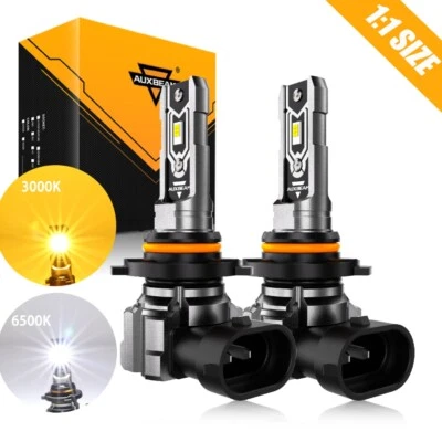 Bombillas antiniebla LED AUXBEAM 9145 H10 12000LM para Ford F-250 Super Duty 1999-2020 Foto 1 de 4