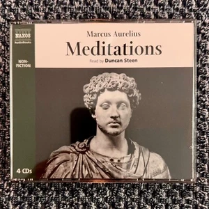 Meditations by Marcus Aurelius Audiobook in 4 Audio CDs in Case with Booklet - Picture 1 of 6