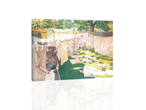 Wash Day, Brooklyn-Chase - ARTE DE PARED DE LIENZO O IMPRESIÓN - Imagen 1 de 2