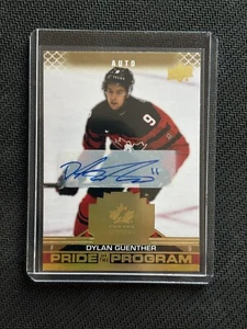 2022 Upper Deck Team Canada Juniors Signatures Dylan Guenther #79 Rookie Auto RC - Picture 1 of 2