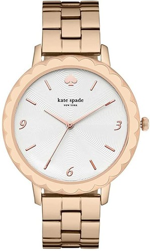 Orologio Kate Spade Metro Scallop Tono Oro Rosa Acciaio Inox 38 mm KSW1495