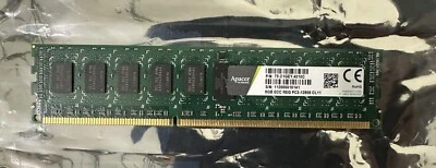 Apacer 8GB ECC REG PC3-12800 DDR3 CL11 Server Memory - Image 1 of 2