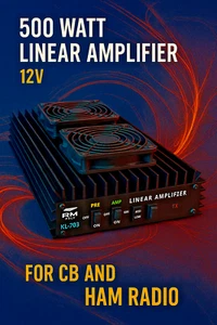 AMPLIFICATORE LINEARE RM ITALY KL 703 500W 25-30 MHz CB RADIO HAM RADIO SSB FT8 - Zdjęcie 1 z 3