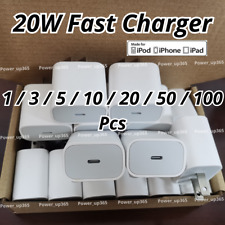 Wholesale Bulk For iPhone iPad 20W USB C Type C Power Adapter Fast Charger Block