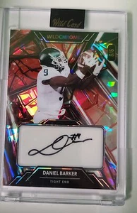 2023 Wild Card Wildchrome Pro Look Football  #WCG-A Daniel Barker - Picture 1 of 2