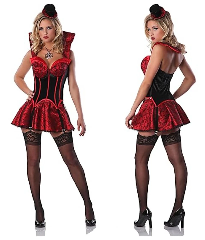 Nuevo Disfraz Para Mujer M/L Delicioso Sexy Ropa De Vampiro de Nueva York "Primer Mordedura" Foto 1 de 4