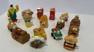 Mcdonalds Happy Meal Toys & Wendys lotto di 16 ruote girevoli vintage anni 80-90 - Foto 1 di 7