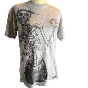 Fifty24SF Gallery Vintage Skeleton Tee, Smoking, Streetwear, Artist, Medium - Picture 1 of 5