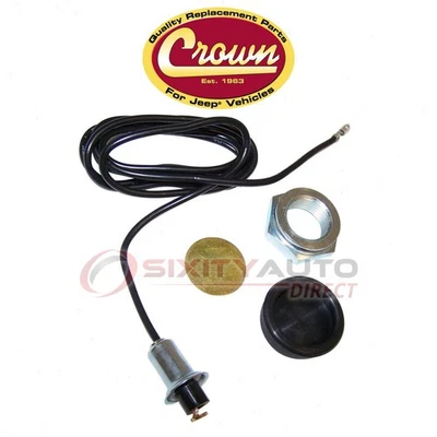 Crown Automotive Horn Button for 1966 Jeep CJ5A - Electrical Lighting Body wr Foto 1 de 4