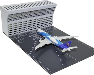 Diorama 1/400 Building Model City Street Raliway Airliner Airport Terminal Model - Picture 1 of 23