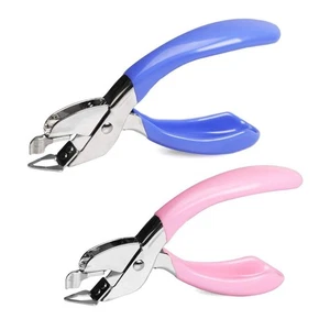 Staple Removers Pull Office Removal Tool Hand-held Pink, Blue  - Picture 1 of 4