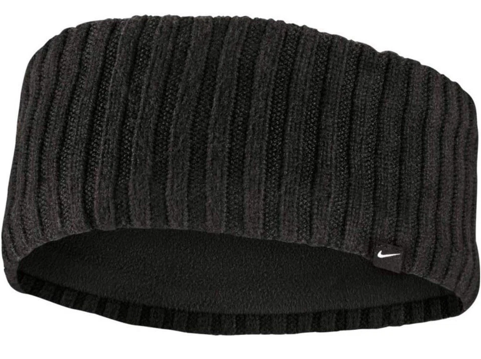 Nike Knit Headband Adult Unisex Dark Black/Black