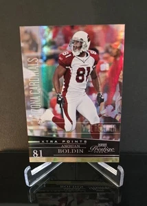 #'ed/25 🔥 ANQUAN BOLDIN SSP 2006 Playoff Prestige Xtra Points Black Spectrum #1 - Imagen 1 de 2