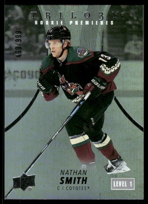 2022-23 Upper Deck Trilogy #101 Nathan Smith #/999 - Image 1 of 2
