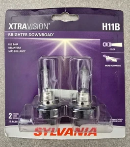 Sylvania - H11B XtraVision Halogen Lamp 2 Bulbs SEALED - Picture 1 of 2