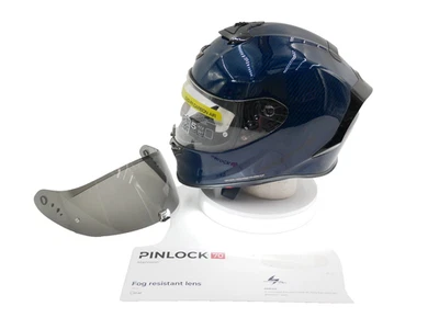 CASCO COMPLETO SCORPION EXO-R1 AIR AZUL CARBONO TALLA XL - R1C-0206 Foto 1 de 4