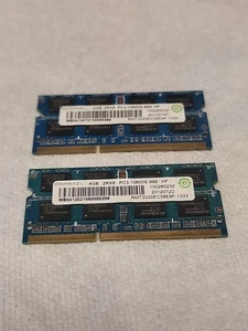 Ramaxel 4GB 2Rx8 PC3-10600S RMT3020EC58E9F-1333 Laptop Memory - Picture 1 of 8