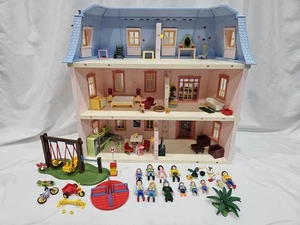 Playmobil 5303 Herrenhaus Puppenhaus unvollständiges Set mit Extras Figuren Möbel  - Bild 1 von 17