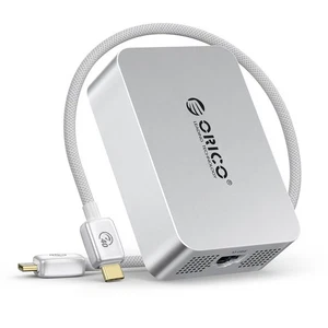 Adapter sieciowy ORICO 10GbE kompatybilny z Thunderbolt 3/4 dla komputerów Mac / Windows - Zdjęcie 1 z 5