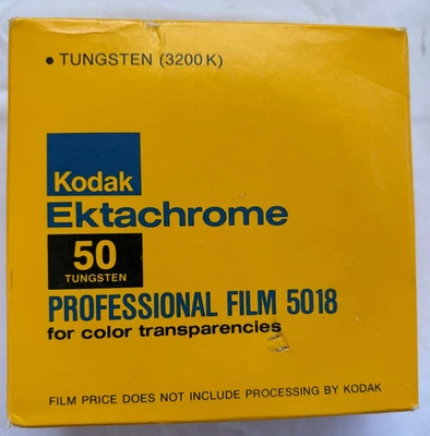 Película de tungsteno Kodak Ektachrome 50 para diapositivas de color rollo de 35 mm 100' 5018 EPY 404 Foto 1 de 3