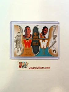 2007-08 SP Rookie Threads Dual Jersey #DRT-WW Brandan Wright Julian Wright Relic - Bild 1 von 2