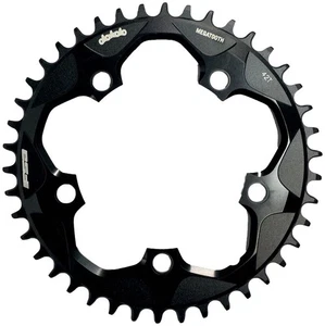 FSA Super Road Megatooth Chainring 38t 110 BCD 5-Bolt 1x11-Speed Aluminum Black - Picture 1 of 1