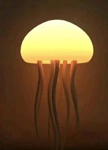 Aurora Jellyfish Mood Light Sound Activated Full Color Rechargeable Night Lamp - Picture 1 of 13