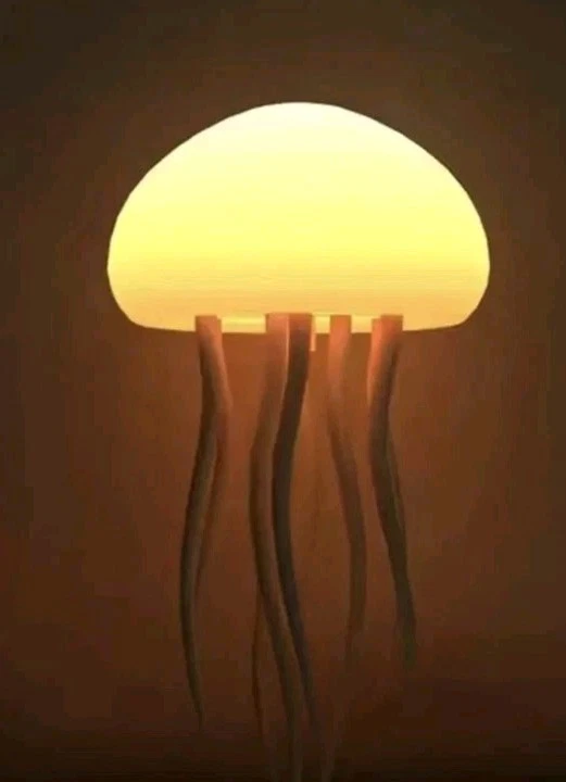 Aurora Jellyfish Mood Light Sound Activated Full Color Rechargeable Night Lamp - Image 1 of 4