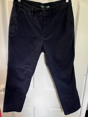 Lauren Ralph Lauren Petite Women's NAVY Classic-Fit Straight-Leg Pants Size 12P - Image 1 of 4