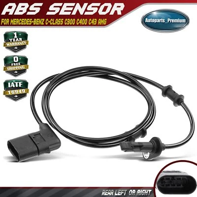 Sensor de velocidad de rueda ABS para Mercedes-Benz C300 C350e C400 C43 AMG trasero derecho o derecho Foto 1 de 4