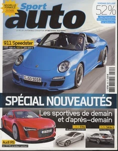 SPORT AUTO n°585 10/2010 LOTUS EVORA RCZ THP200 ASTON N420 PORSCHE 911 SPEEDSTER - Foto 1 di 1