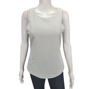 32 Degrees Cool Womens Tank Top w Built in Bra Medium Size Pearl Blue Gray Shirt - Picture 1 of 11